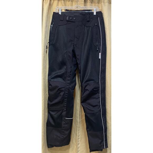 Olympia Motor Sports outer garment black Cordura men's size 32 Padded